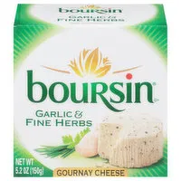 Boursin Gournay Cheese, Garlic & Fine Herbs, 5.2 Ounce