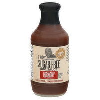 G Hughes BBQ Sauce, Sugar Free, Hickory Flavored, Smokehouse, 18 Ounce