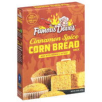 Famous Dave's Corn Bread Mix, Cinnamon Spice, 15 Ounce