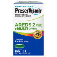 PreserVision AREDS 2 + Multi Vitamin, Softgels, 100 Each