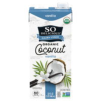 So Delicious Dairy Free Organic Vanilla Coconutmilk, 32 Fluid ounce