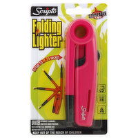 Scripto Lighter, Folding, 1 Each