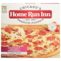 Home Run Inn Classic Sausage & Uncured Pepperoni Pizza, 31 Ounce