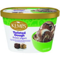 Kemps Twisted Dough Frozen Yogurt, 1.5 Quart