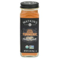 Watkins Turmeric, Organic, Ground, 2.4 Ounce