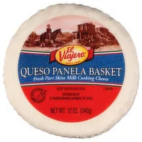 El Viajero Cooking Cheese, Queso Panela Basket, 12 Ounce