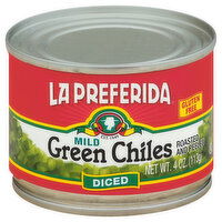 La Preferida Green Chiles, Diced, Mild