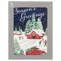 PaperCraft Holiday Cards, Premium, 10 Each