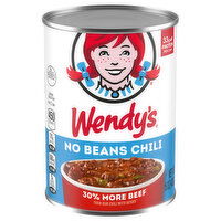Wendy's No Beans Chili, 15 Ounce