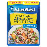 StarKist Wild Caught Albacore White Tuna in Water, 2.6 Ounce