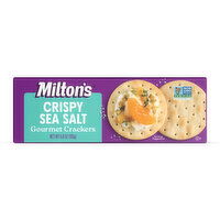 Milton's Gourmet Crackers, Crispy Sea Salt, 6.8 Ounce