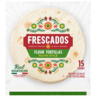 Frescados Tortillas, Flour, Fajita Style, 15 Each