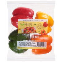 Mucci Farms Sweet Bell Peppers, 4 Each