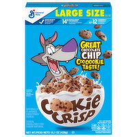 Cookie Crisp Cereal Large Size, 15.1 Ounce