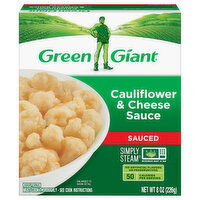 Green Giant Cauliflower, Cheese Sauce, Sauced, 8 Ounce