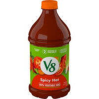 V8® Spicy Hot 100% Vegetable Juice, 46 Fluid ounce