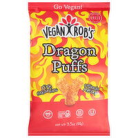 Vegan Rob's Puffs, Sorghum, Baked, Dragon, 3.5 Ounce