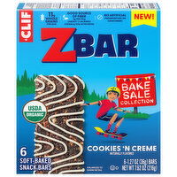 Zbar Cookies 'N Creme Soft-Baked Snack Bars, 6 Each
