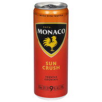 Monaco Tequila Cocktail, Sun Crush, 12 Fluid ounce