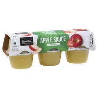 Essential Everyday Apple Sauce, Original, 6 Each