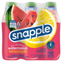 Snapple Lemonade, Watermelon, 6 Pack, 6 Each