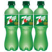 7-UP Soda, Lemon Lime Flavored, 6 Pack, 6 Each