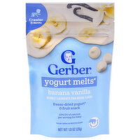 Gerber Crawler (6+ months) Banana Vanilla Yogurt Melts, 1 Ounce