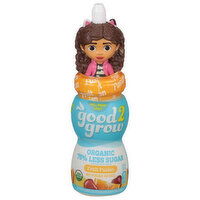 good2grow Juice Beverage, Organic, 75% Less Sugar, Fruit Fusion, 6 Fluid ounce