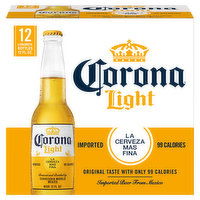 Corona Beer, Light, 12 Each