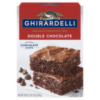 GHIRARDELLI Double Chocolate Premium Brownie Mix, 18 Ounce