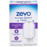 Zevo Flying Insect Trap, Starter Kit, 1 Each