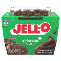 Jell-O Refrigerated Desserts, Girl Scouts Thin Mints, Dark Chocolate, 2 Each