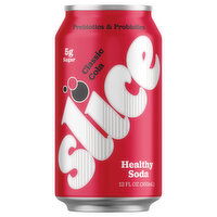 Slice Healthy Soda, Classic Cola, 12 Fluid ounce