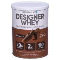 Designer Wellness Designer Whey Protein Powder, Gourmet Chocolate, 12 Ounce