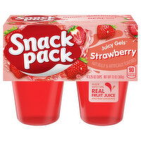 Snack Pack Strawberry Flavored Juicy Gels, 13 Ounce