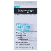 Neutrogena Eye Gel Cream, Hydro Boost + Caffeine, 0.5 Ounce