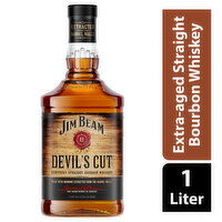 Jim Beam Devil's Cut Devil's Cut Bourbon Whiskey, 1 Litre