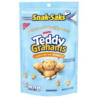 Teddy Grahams Graham Snacks, Honey, Mini, 8 Ounce