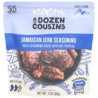 A Dozen Cousins Seasoning Sauce, Jamaican Jerk Seasoning, 3 Ounce