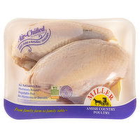 Miller Amish Fresh Split Chicken Breast With Rib, 1 Pound