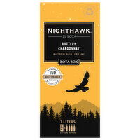 Bota Box Nighthawk Chardonnay, Buttery, 3 Each