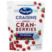 Ocean Spray Craisins Cranberries, The Original, Dried, 12 Ounce