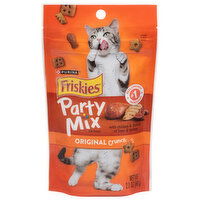 Friskies Original Crunch Cat Treats Party Mix, 2.1 Ounce