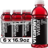 vitaminwater xxx, Electrolyte Enhanced Water W/ Vitamins, Açai-Blueberry-Pomegranate Drinks, 6 Each