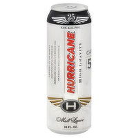 Hurricane Malt Liquor, High Gravity, Category 5, 25 Ounce