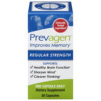 Prevagen Improves Memory, Regular Strength, Capsules, 30 Each