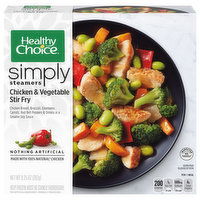 Healthy Choice Simply Steamers Chicken & Vegetable Stir Fry, 9.25 Ounce