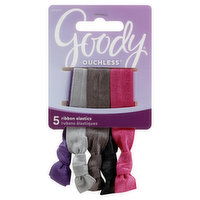 Goody Ouchless Ribbon, Elastics, 5 Each