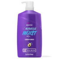 Aussie Aussie Aussie Miracle Moist Conditioner, 26.2 fl oz, 26.2 Fluid ounce