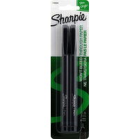 Sharpie Pens, Black, Fine, 2 Each